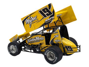 Winged Sprint Car #19 Brent Marks "Fenton Marks Racing" (2026) 1/18 Diecast Model Car by ACME image 4