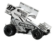 Winged Sprint Car #87 Aaron Reutzel "Power Plus" White (2026) 1/18 Diecast Model Car by ACME image 2