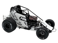 Winged Sprint Car #87 Aaron Reutzel "Power Plus" White (2026) 1/18 Diecast Model Car by ACME image 3