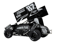 Winged Sprint Car #87 Aaron Reutzel "Power Plus" Black (2026) 1/18 Diecast Model Car by ACME image 5