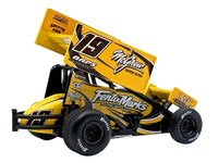 Winged Sprint Car #19 Brent Marks "Fenton Marks Racing" (2026) 1/50 Diecast Model Car by ACME image 4