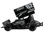 Winged Sprint Car #87 Aaron Reutzel "Power Plus" Black (2026) 1/50 Diecast Model Car by ACME image 3