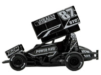 Winged Sprint Car #87 Aaron Reutzel "Power Plus" Black (2026) 1/50 Diecast Model Car by ACME image 3