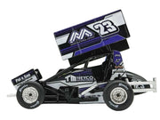 Winged Sprint Car #23 Chase Dietz "Treyco Manufacturing - Mountain Ridge Metals" (2026) 1/50 Diecast Model Car by ACME image 3
