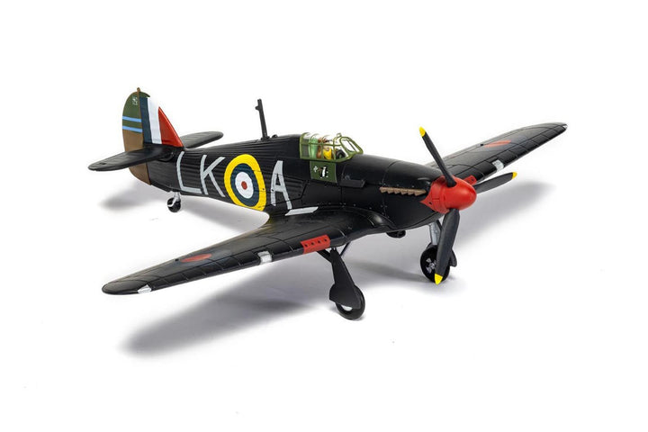 Hawker Hurricane Mk.I Fighter Aircraft "Sqn Ldr. Ian Richard 'Widge' Gleed No.87 Sqn Colerne" (1941) British Royal Air Force "The Aviation Archive" Series 1/72 Diecast Model by Corgi image 2
