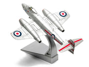 Gloster Meteor F.8 Aircraft "WH480/M Sqn Ldr John 'Dusty' Miller DFC No.41 Squadron Biggin Hill" (1951) Royal Air Force "The Aviation Archive" Series 1/72 Diecast Model Car by Corgi image 5