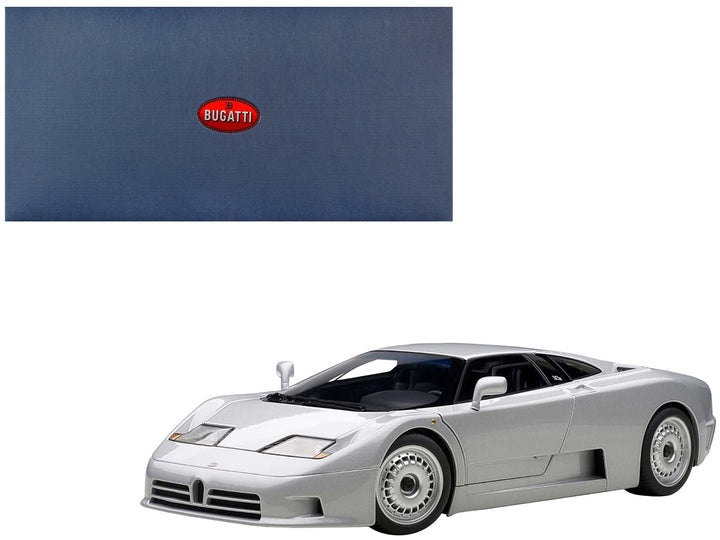 Bugatti EB110 GT Silver 1/18 Diecast Car Model by Autoart image 2