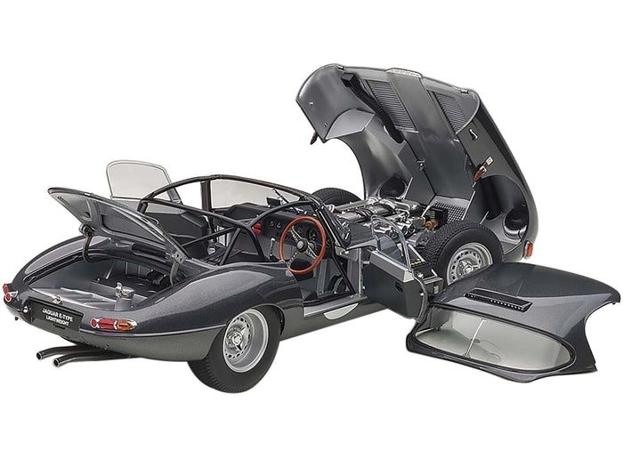 AUTOart Jaguar Lightweight E-Type Roadster right-hand drive dark gray 1:18 AA73647, product image 1
