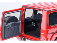2019 Mercedes-Benz AMG G63 Cardinal Red Metallic 1/18 Model Car by Autoart image 5