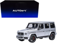 AUTOart 2019 Mercedes-AMG G63 Iridium Silver Metallic 1:18 AA76358, product image 1