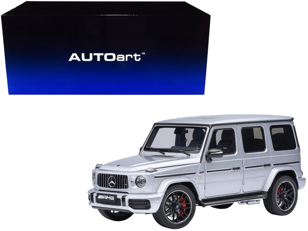 AUTOart 2019 Mercedes-AMG G63 Iridium Silver Metallic 1:18 AA76358, product image 1