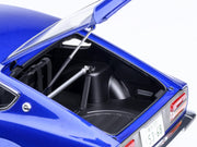 Nissan Fairlady Z RHD (Right Hand Drive) "Akuma No Z" Blue Metallic "Wangan Midnight - Comic #1 Version" Manga 1/18 Model Car by Autoart image 5
