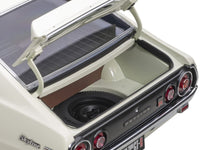 Nissan Skyline 2000GT-R (KPGC110) RHD (Right Hand Drive) White 1/18 Model Car by Autoart image 4