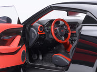 Nissan GT-R50 By ItalDesign Black and Matt Black 1/18 Model Car by Autoart image 3