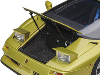 Lamborghini Diablo SE30 Giallo Spyder Yellow Metallic 1/18 Model Car by Autoart image 3