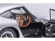 1967 Toyota 2000GT RHD (Right Hand Drive) Silver Metallic 1/18 Model Car by Autoart image 4