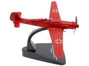 Focke-Wulf Ta 152H-0 War Plane Oberstleutnant Fritz Aufhammer Stab/JG 301 Stendall Airfield Germany (1945) "Oxford Aviation" Series 1/72 Diecast Model Airplane by Oxford Diecast image 3