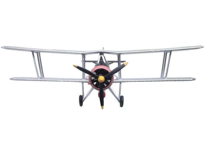 Fairey Swordfish Mk I Bomber Aircraft "FAA Historic Flight RNAS Yeovilton" Royal Navy "Oxford Aviation" Series 1/72 Diecast Model Airplane by Oxford Diecast image 2