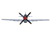 North American P-51D Mustang Fighter Aircraft "Captain Donald Emerson 336th Fighter Squadron 4th Fighter Group 8th AF Debden England" (1944) United States Army Air Forces "Oxford Aviation" Series 1/72 Diecast Model Airpl image 4