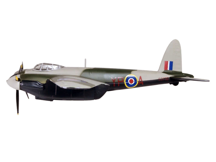 De Havilland Mosquito NF MKII Aircraft "Wing Commander Peter G. Wykeham-Barnes No. 23 Squadron Luqa Malta" (1943) Royal Air Force "Oxford Aviation" Series 1/72 Diecast Model Airplane by Oxford Diecast image 2
