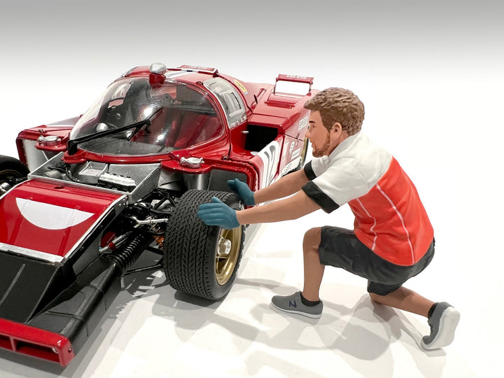 "Race Crew" Figure #1 for 1/18 scale models by American Diorama image 2