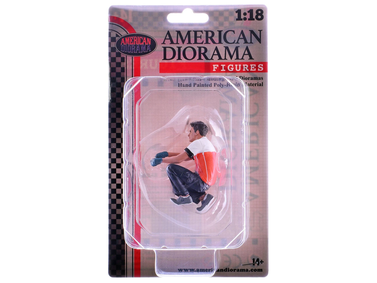 "Race Crew" Figure #5 for 1/18 scale models by American Diorama image 3
