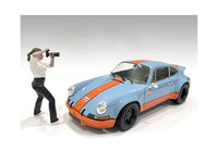 American Diorama Photographers figure number 2 hand painted polyresin 1:18 AD-19302, view 1