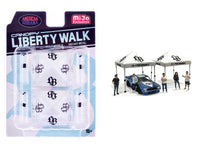 "Liberty Walk" Canopy 2 Piece Set White Limited Edition for 1/64 Scale Models by American Diorama image 3