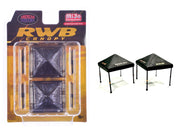 "RWB (RAUH-Welt BEGRIFF)" Canopy 2 Piece Set Black Limited Edition for 1/64 Scale Models by American Diorama image 3