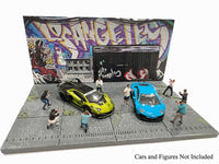 "American Diorama X INK BMBRS - LA Graffiti" Street Art Diorama for 1/64 Scale Models by American Diorama image 3