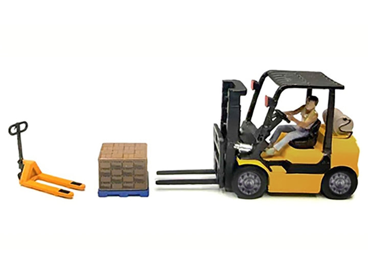 "Heavy Lifters" 4 piece Diecast Set Limited Edition for 1/64 Scale Models by American Diorama image 2