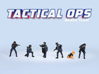 American Diorama Tactical Ops Bravo Team six-figure set 1:64 AD-2439MJ, product image 3