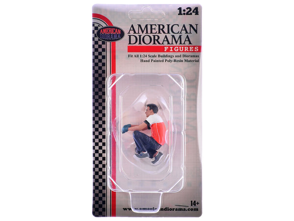 "Race Crew" Figure #5 for 1/24 Scale Models by American Diorama image 3