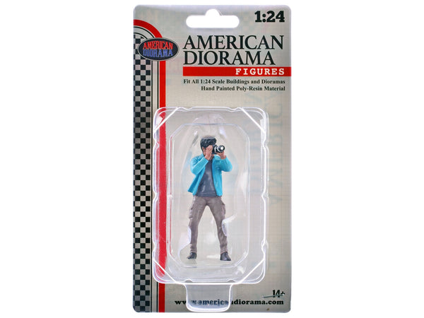 "Photographers" Figure #1 for 1/24 Scale Models by American Diorama image 2