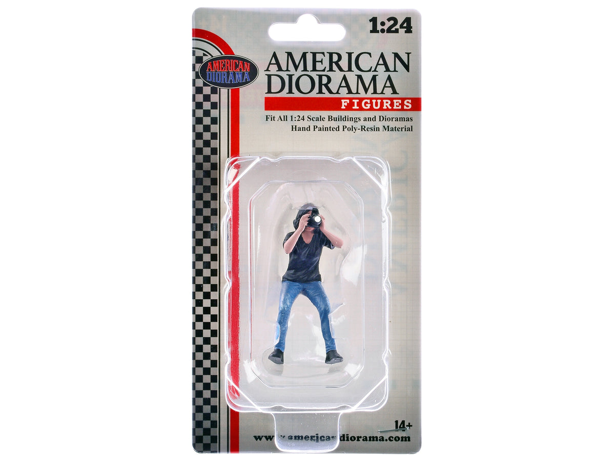 "Photographers" Figure #4 for 1/24 Scale Models by American Diorama image 4