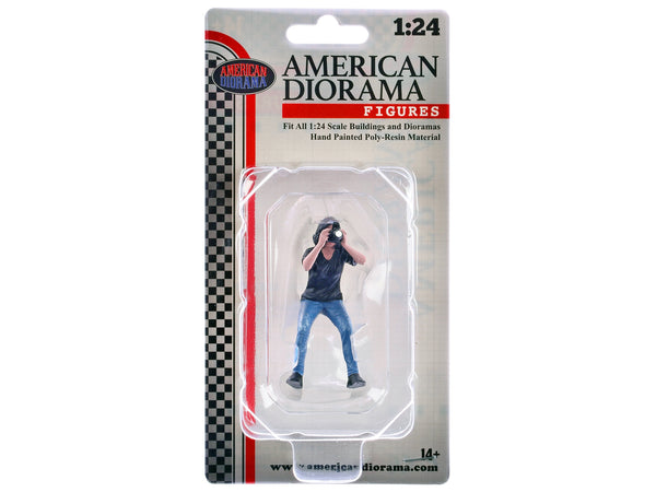 "Photographers" Figure #4 for 1/24 Scale Models by American Diorama image 4