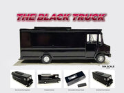 Food Truck Plain Black 1/64 Diecast Model by American Diorama image 3