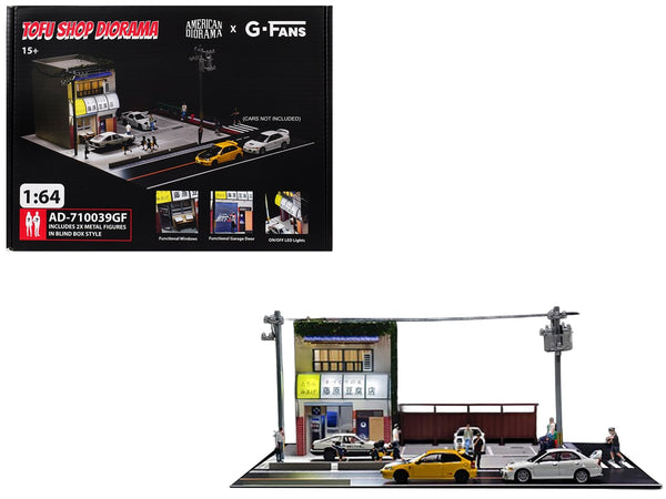 American Diorama G-Fans Akina Tofu Shop diorama 1:64 AD-710039GF, product image 1