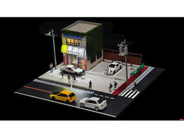 Akina Tofu Shop Diorama Set "American Diorama X G-Fans" Series for 1/64 Scale Models by American Diorama image 2