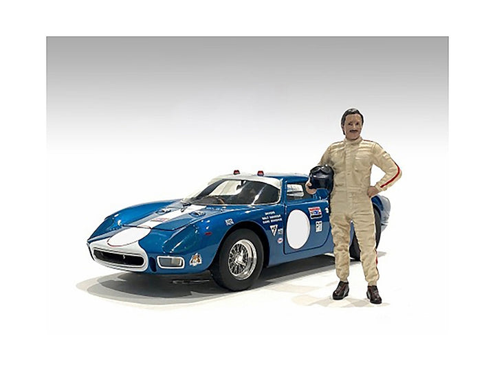 "Racing Legends" 60's Set of 2 Diecast Figures for 1/43 Scale Models by American Diorama image 2