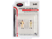 "Racing Legends" 60's Set of 2 Diecast Figures for 1/43 Scale Models by American Diorama image 4