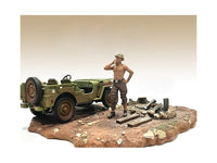 "4X4 Mechanic" Figure 1 for 1/18 Scale Models by American Diorama image 3