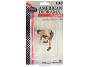 "4X4 Mechanic" Figure 2 with Board Accessory for 1/18 Scale Models by American Diorama image 4