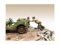"4X4 Mechanic" Figure 5 for 1/18 Scale Models by American Diorama image 2