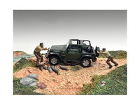 American Diorama 4X4 Mechanics Set 3 two diecast figures 1:43 AD43003, product image 1