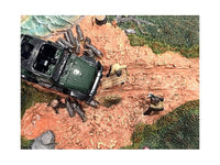 "4X4 Mechanics" 2 Piece Diecast Figure Set 4 for 1/43 Scale Models by American Diorama image 3
