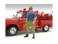 "Firefighters" Off Duty Figure for 1/18 Scale Models by American Diorama image 2