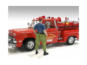 "Firefighters" Off Duty Figure for 1/18 Scale Models by American Diorama image 3