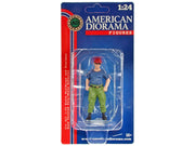 "Firefighters" Off Duty Figure for 1/24 Scale Models by American Diorama image 3