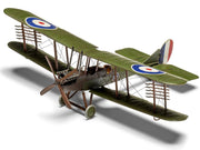 Level 2 Model Kit Royal Aircraft Factory BE2c Aircraft with 2 Scheme Options 1/72 Scale Plastic Model Kit by Airfix image 3